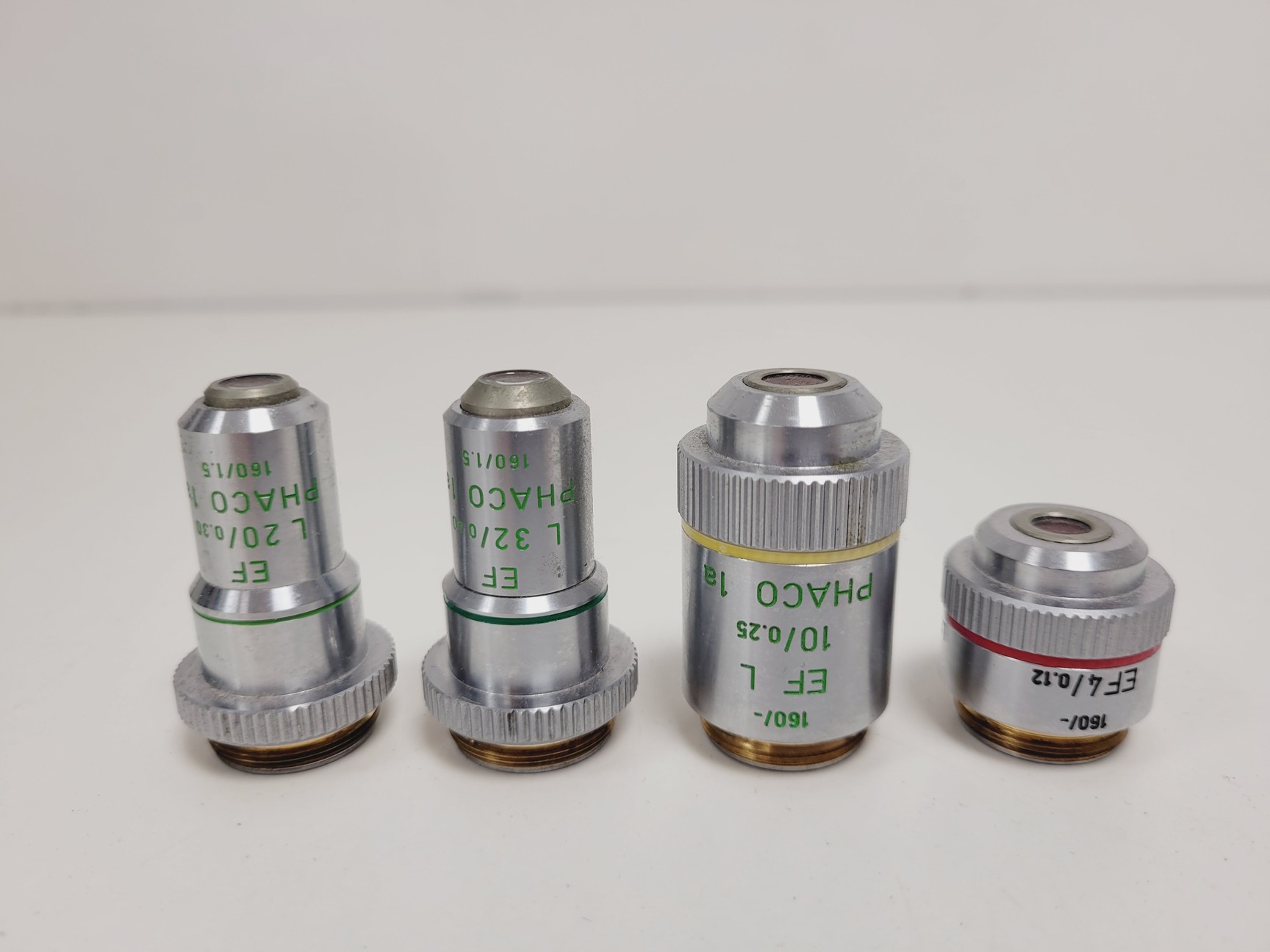 Image of Leitz Labovert FS Microscope w/ 4 x Objectives PHACO 4x/10x/20x/32x Lab