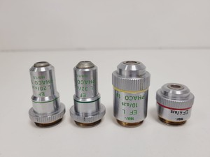 Thumbnail image of Leitz Labovert FS Microscope w/ 4 x Objectives PHACO 4x/10x/20x/32x Lab
