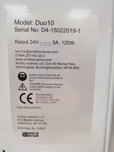 Thumbnail image of Avidity Duo10 Water Purification System w/ 2 x TC004 POU & 1  x TC001 Lab