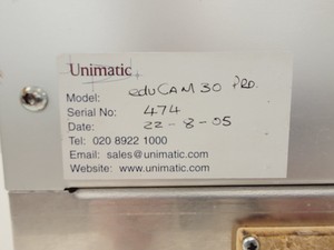 Thumbnail image of Unimatic Model eduCAM 30 Pro CNC Router