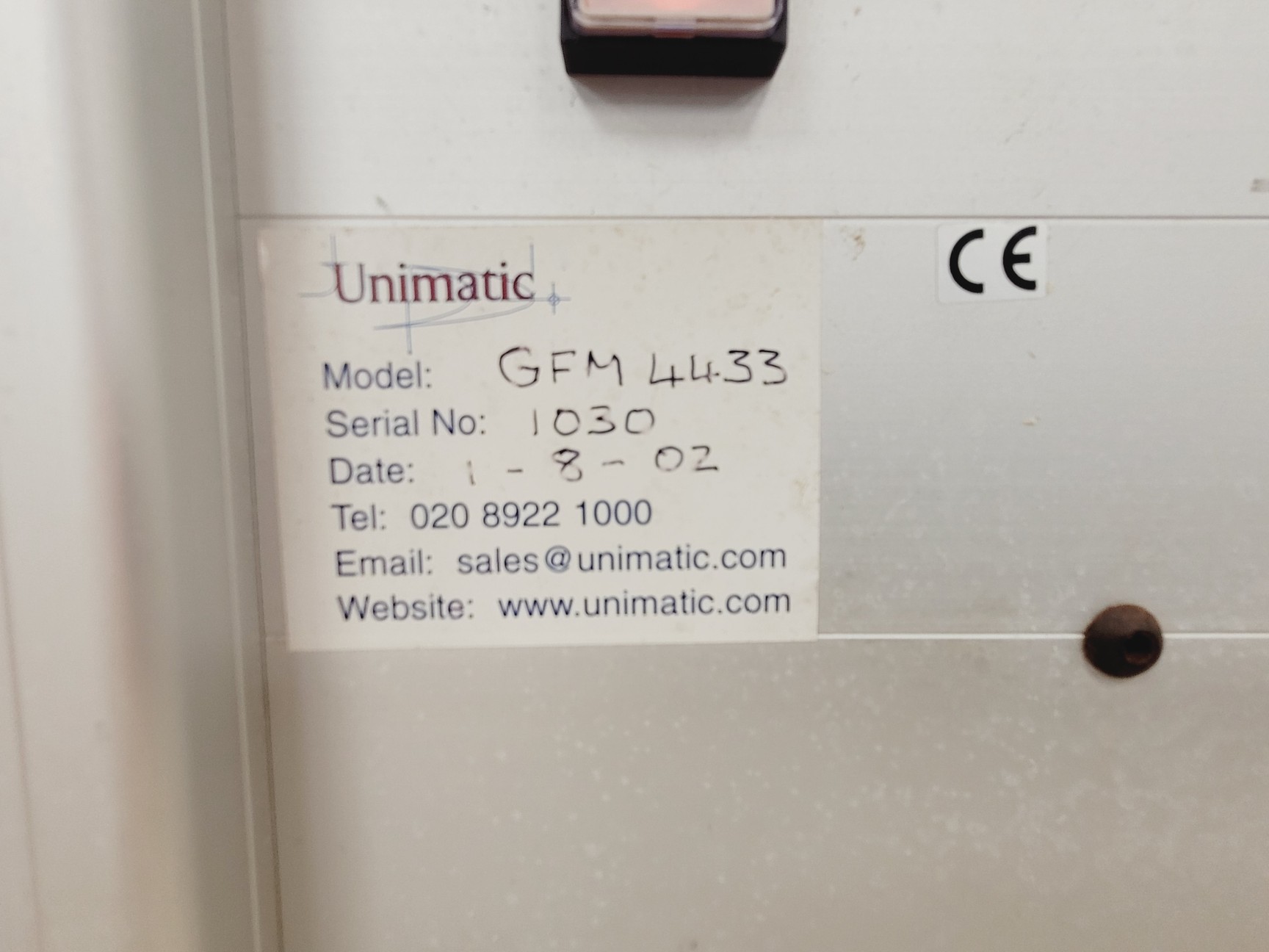 Image of Unimatic eduCAM GFM4433 CNC Router