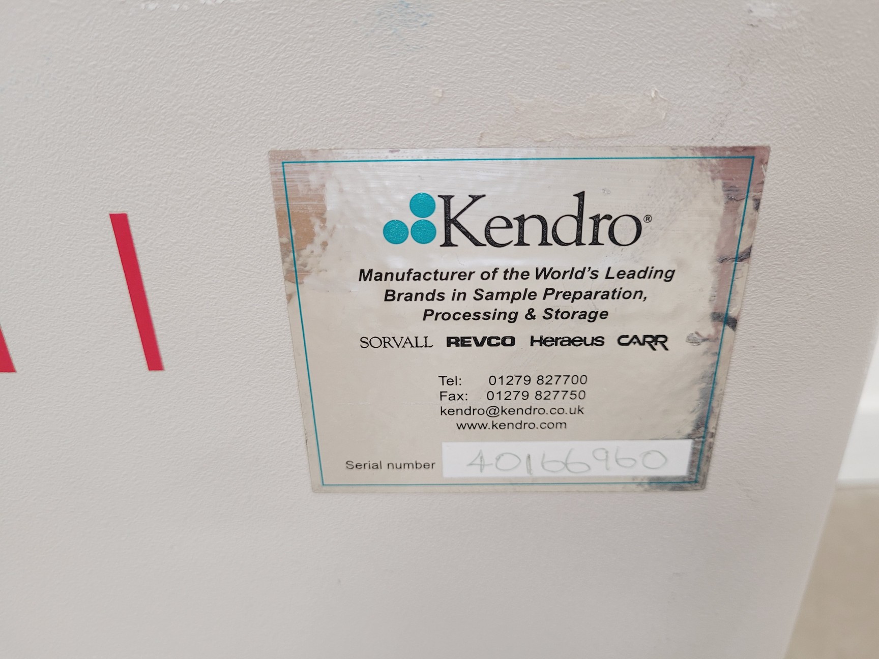 Image of Sorvall Discovery 100SE Ultracentrifuge - No Rotor Included Lab