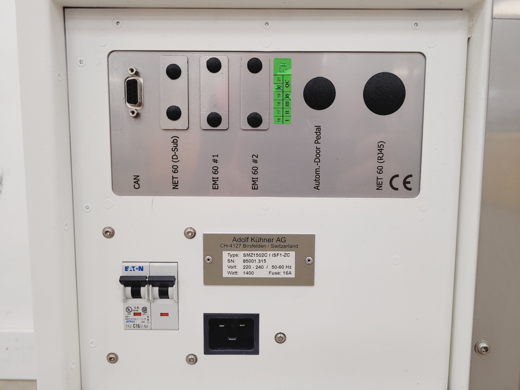 Image of Kuhner Shaker ISF1-ZC EcoDew Shaking Incubator Double Stack Lab
