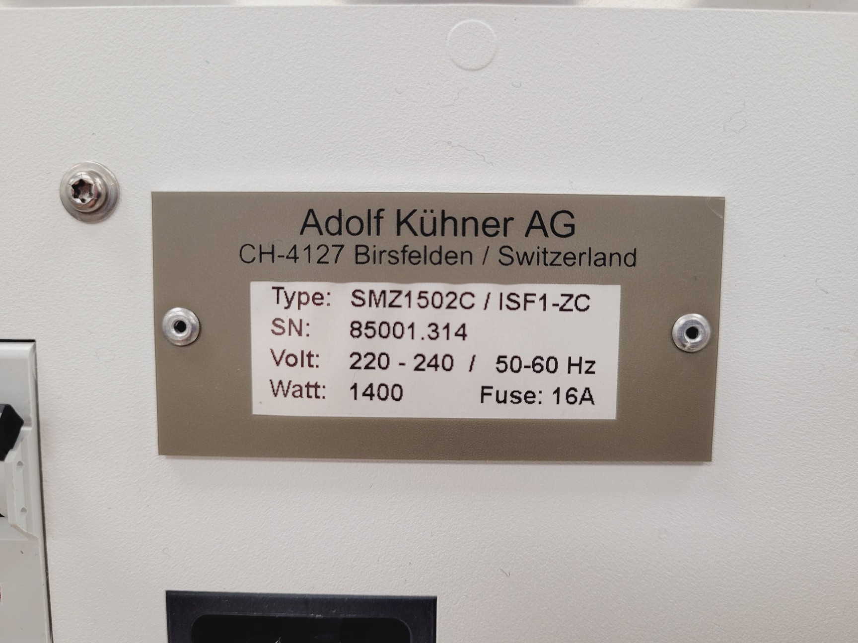 Image of Kuhner Shaker ISF1-ZC EcoDew Shaking Incubator Double Stack Lab