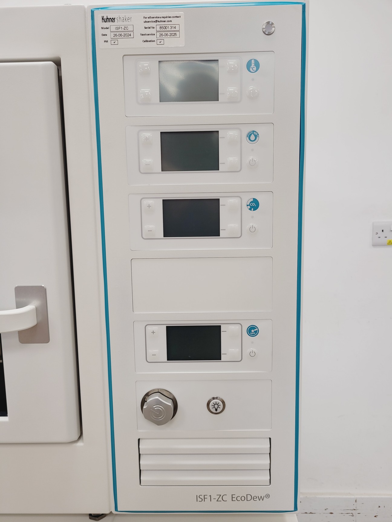 Image of Kuhner Shaker ISF1-ZC EcoDew Shaking Incubator Double Stack Lab