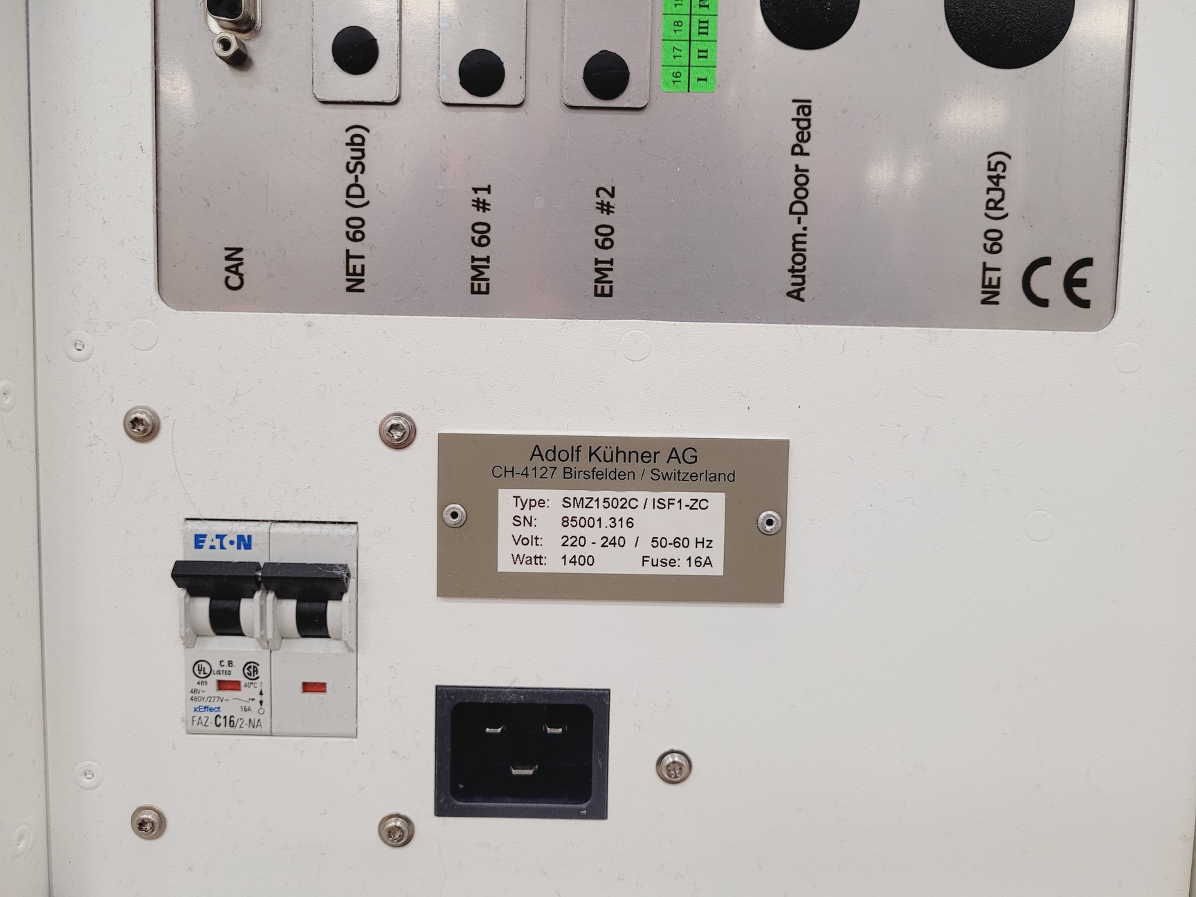 Image of Kuhner Shaker ISF1-ZC EcoDew Shaking Incubator Double Stack Lab