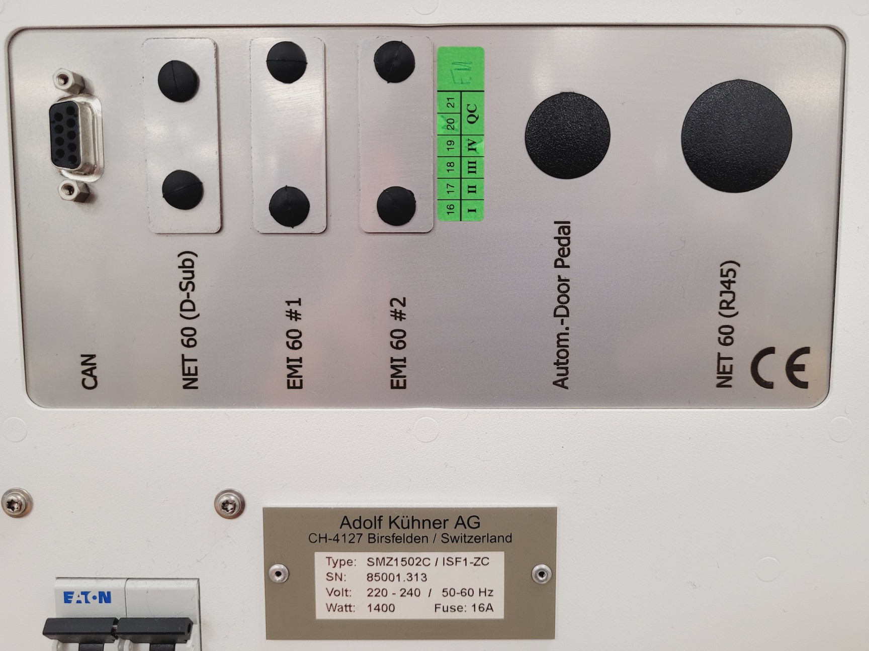 Image of Kuhner Shaker ISF1-ZC EcoDew Shaking Incubator Double Stack Lab