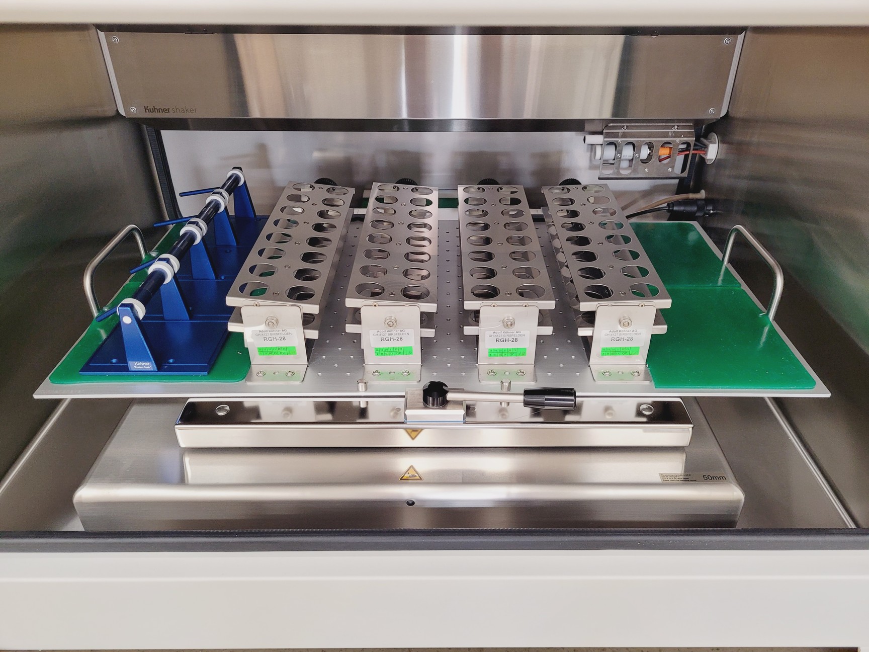 Image of Kuhner Shaker ISF1-ZC EcoDew Shaking Incubator Double Stack Lab