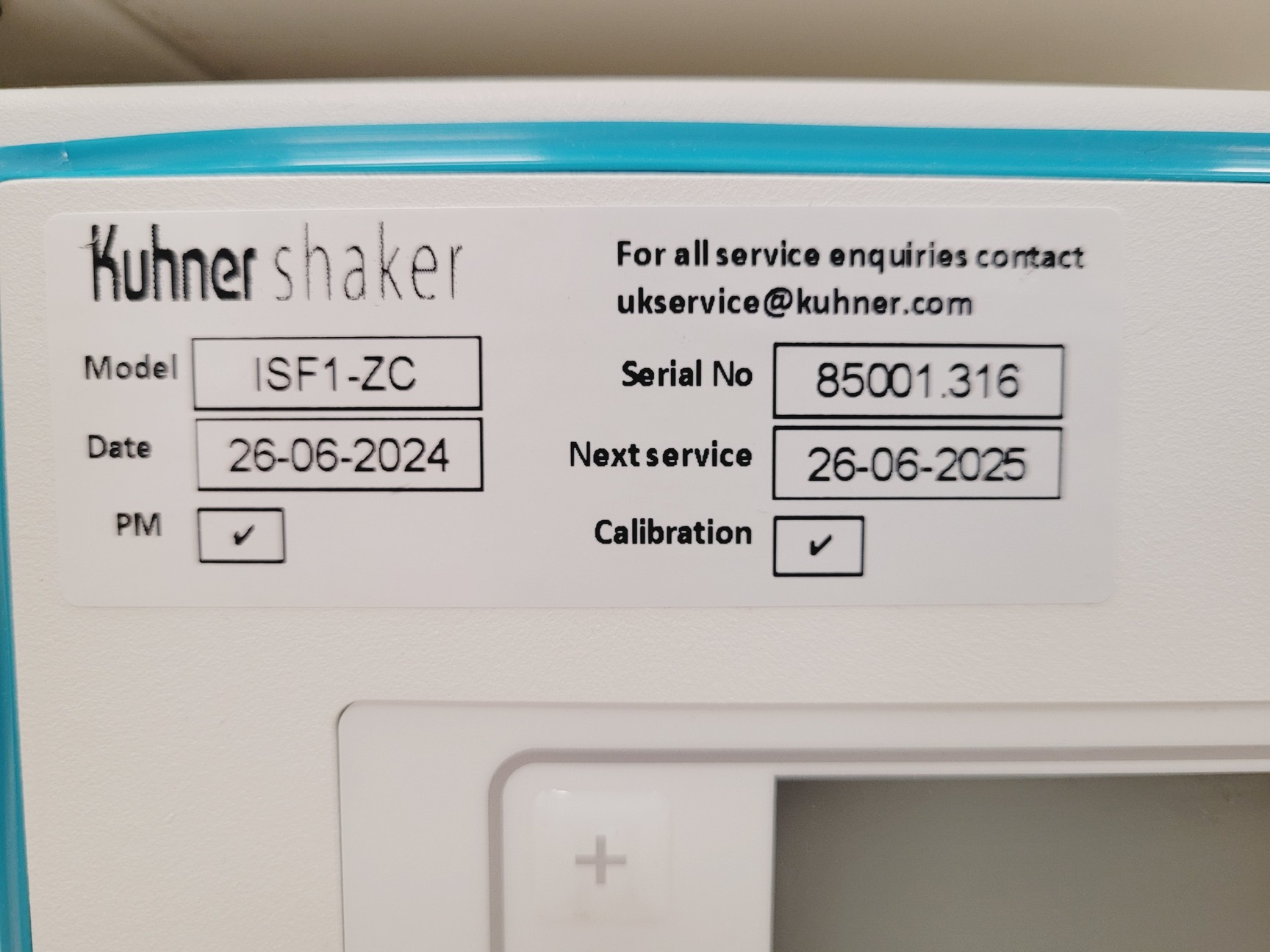 Image of Kuhner Shaker ISF1-ZC EcoDew Shaking Incubator Double Stack Lab