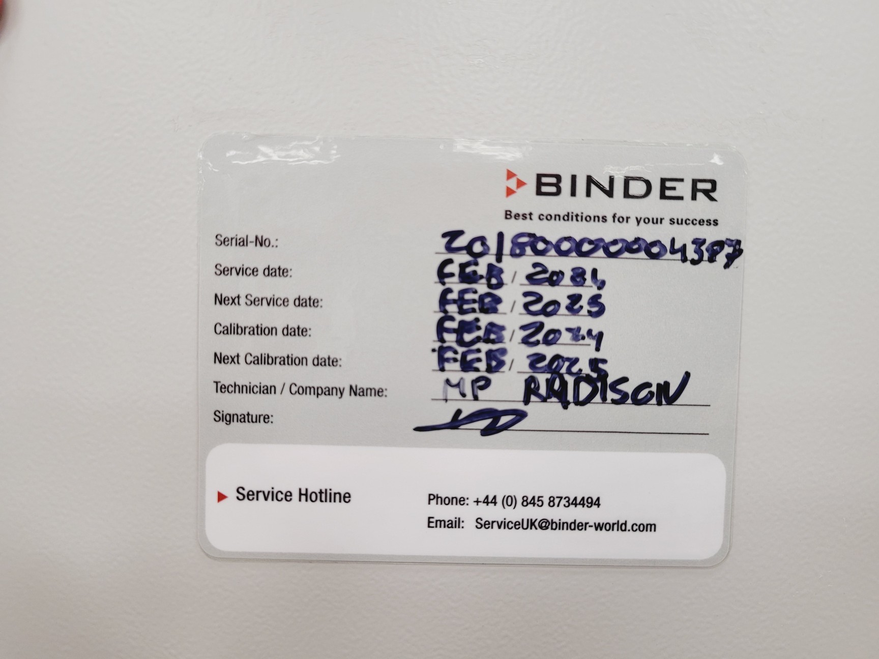Image of Binder CB160 E6.1 Co2 Incubator Double Stack 9140-0092 Lab
