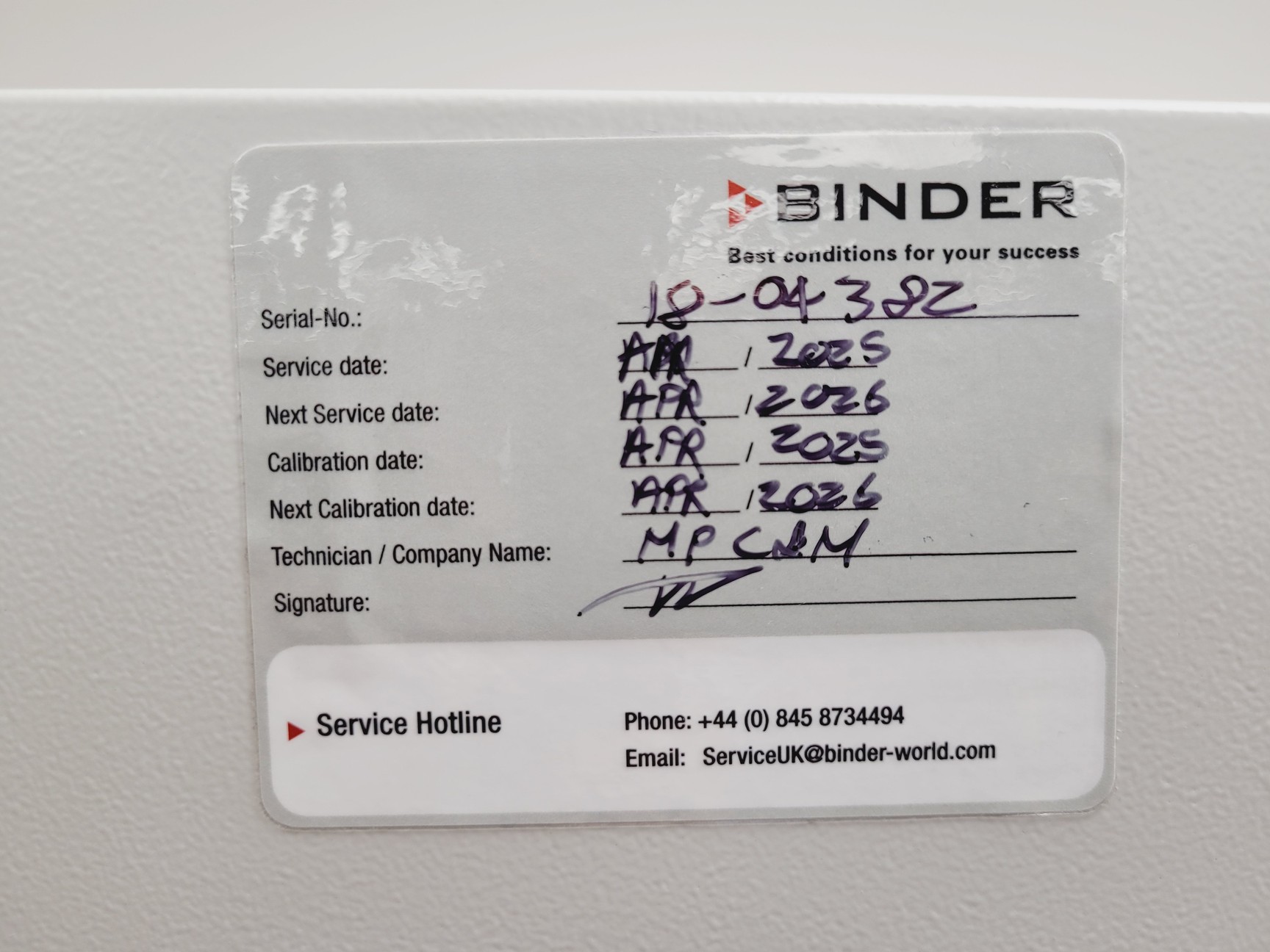 Image of Binder CB160 E6.1 Co2 Incubator Double Stack 9140-0092 Lab