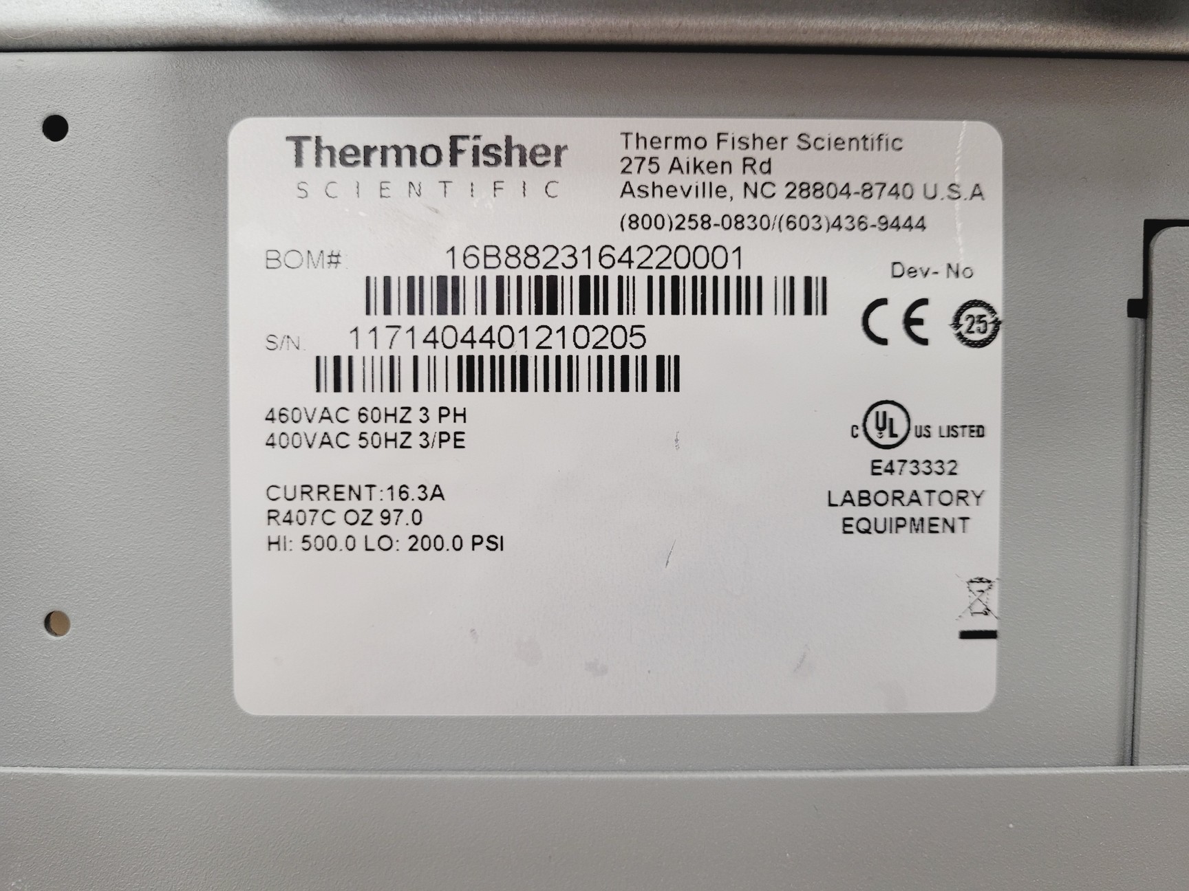 Image of Thermo Neslab ThermoFlex10,000 Recirculating Chiller Lab