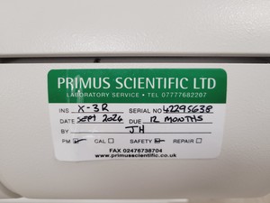 Thumbnail image of Thermo Scientific Heraeus Multifuge X3R Centrifuge with TX-1000 Rotor Lab