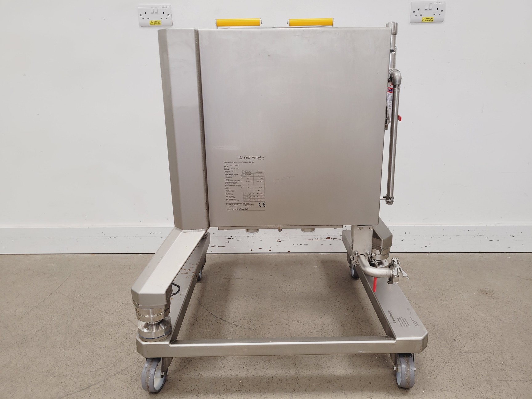 Image of Sartorius Stedim Biotech Palletank For Mixing 50L FXC301940