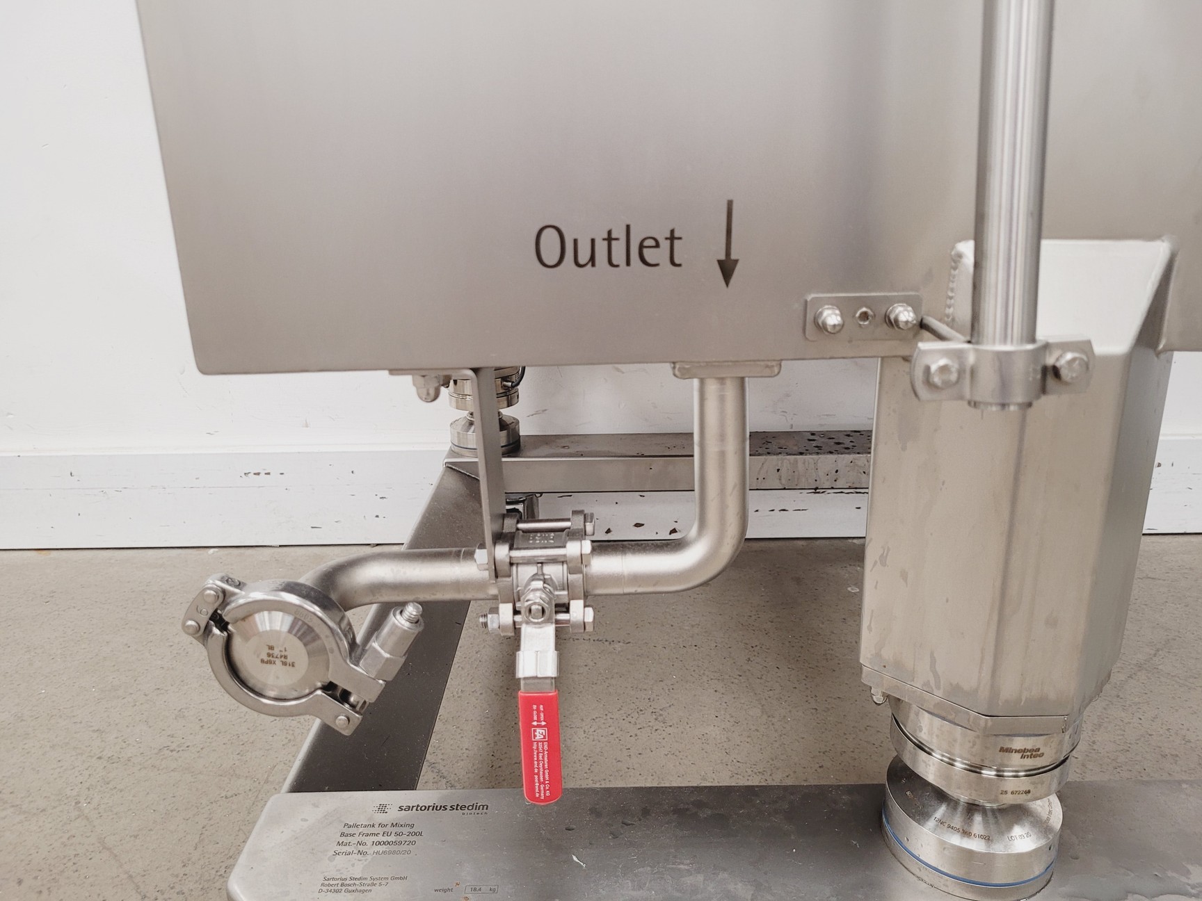 Image of Sartorius Stedim Biotech Palletank For Mixing 200L FXC301942