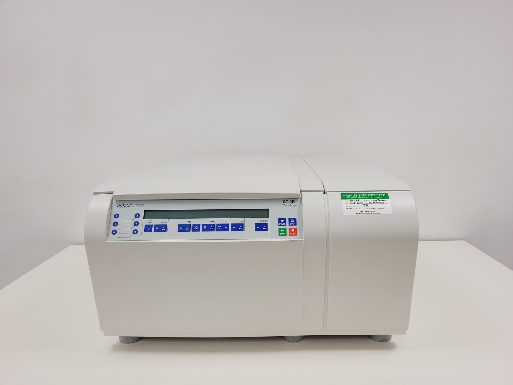 Image of Fisher Scientific GT2R Refrigerated Centrifuge (2021) w/  ﻿TX-400 Rotor 4 Lab