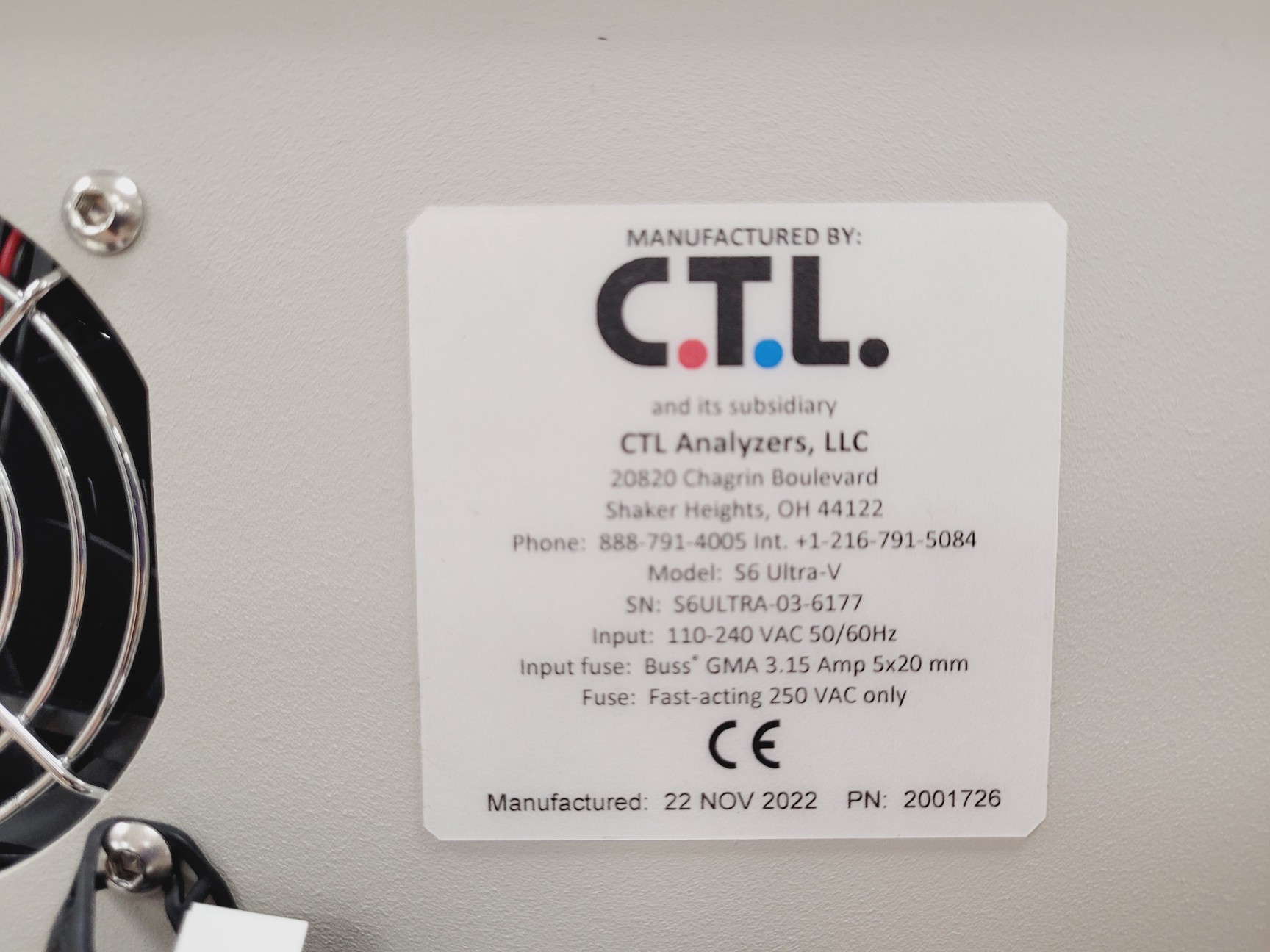 Image of CTL Immunospot S6 Ultra V Analyzer With Software & Extras Lab