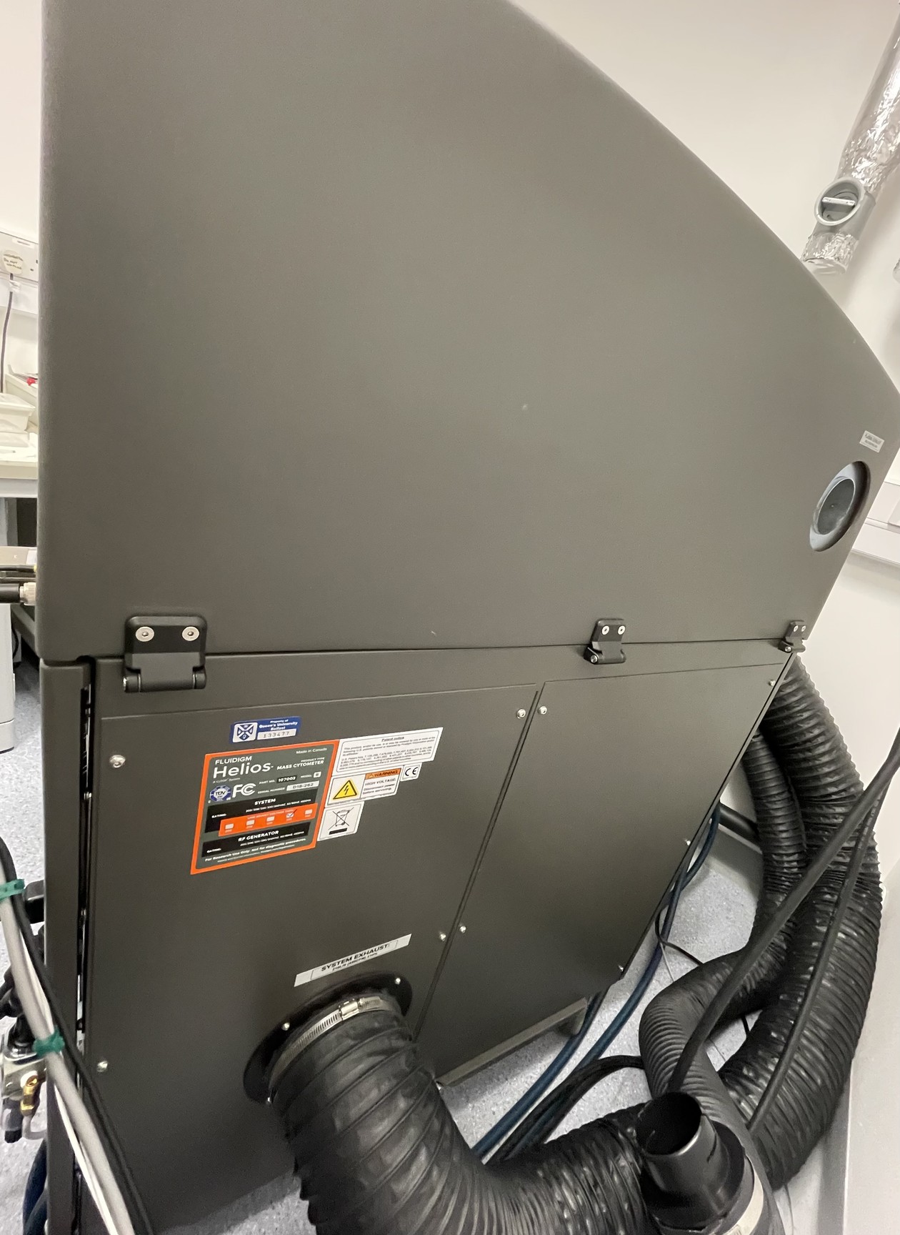 Image of Fluidigm Helios CyTOF Mass Cyto w/ PolyScience WhisperCool Chiller Spares/Repair