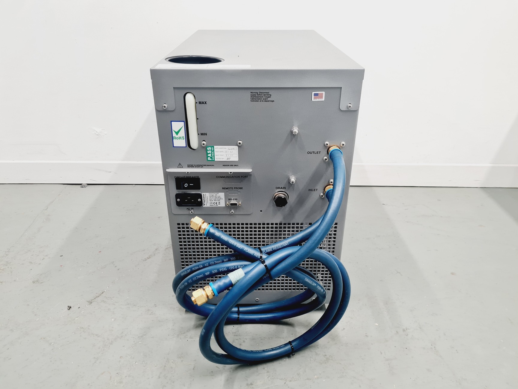 Image of Fluidigm Helios CyTOF Mass Cyto w/ PolyScience WhisperCool Chiller Spares/Repair