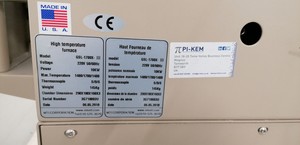 Thumbnail image of MTI Corp High Temp Furnace GSL-1700X-IIII w/ EQ-VBS-M1-LD & GSL-LCD-3Z 