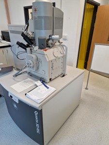 Thumbnail image of FEI Quanta 3D FEG Scanning Electron Microscope w/ Focused Ion Beam (FIB) Lab
