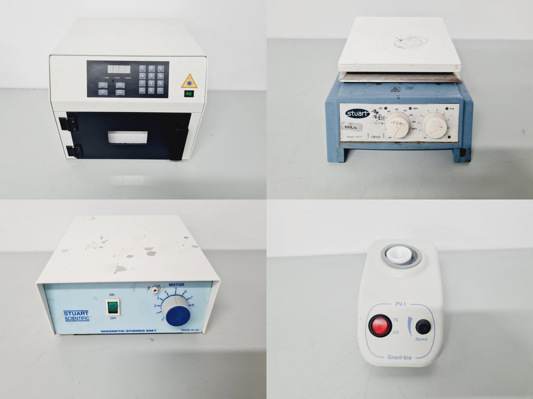Image of Mixed Job Lot of Laboratory Equipment - Grant, Stuart. IKA, Labnet, Leica, 