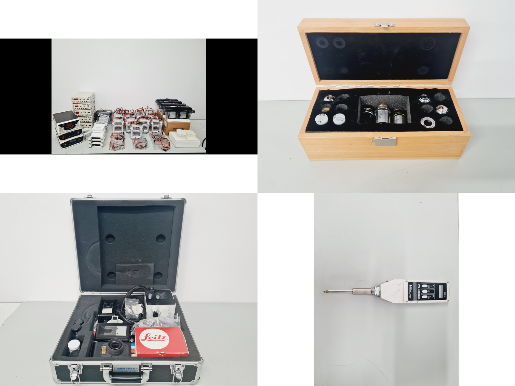 Image of Mixed Job Lot of Laboratory Equipment - Grant, Stuart. IKA, Labnet, Leica, 