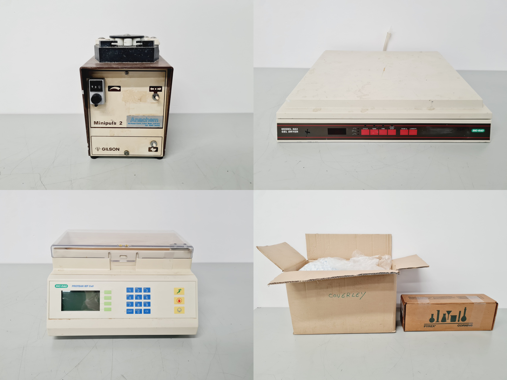 Image of Mixed Job Lot of Laboratory Equipment - Stuart, Genevac, Griffin, Polycap