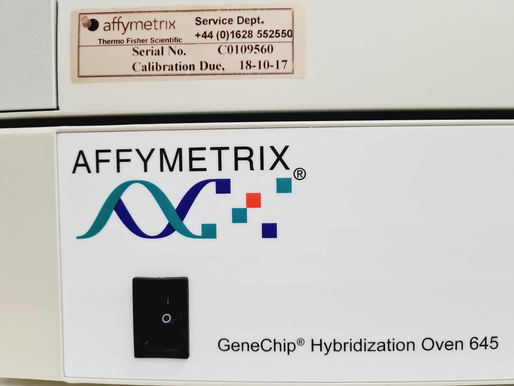 Image of Affymetrix GeneChip 645 Hybridization Oven Lab