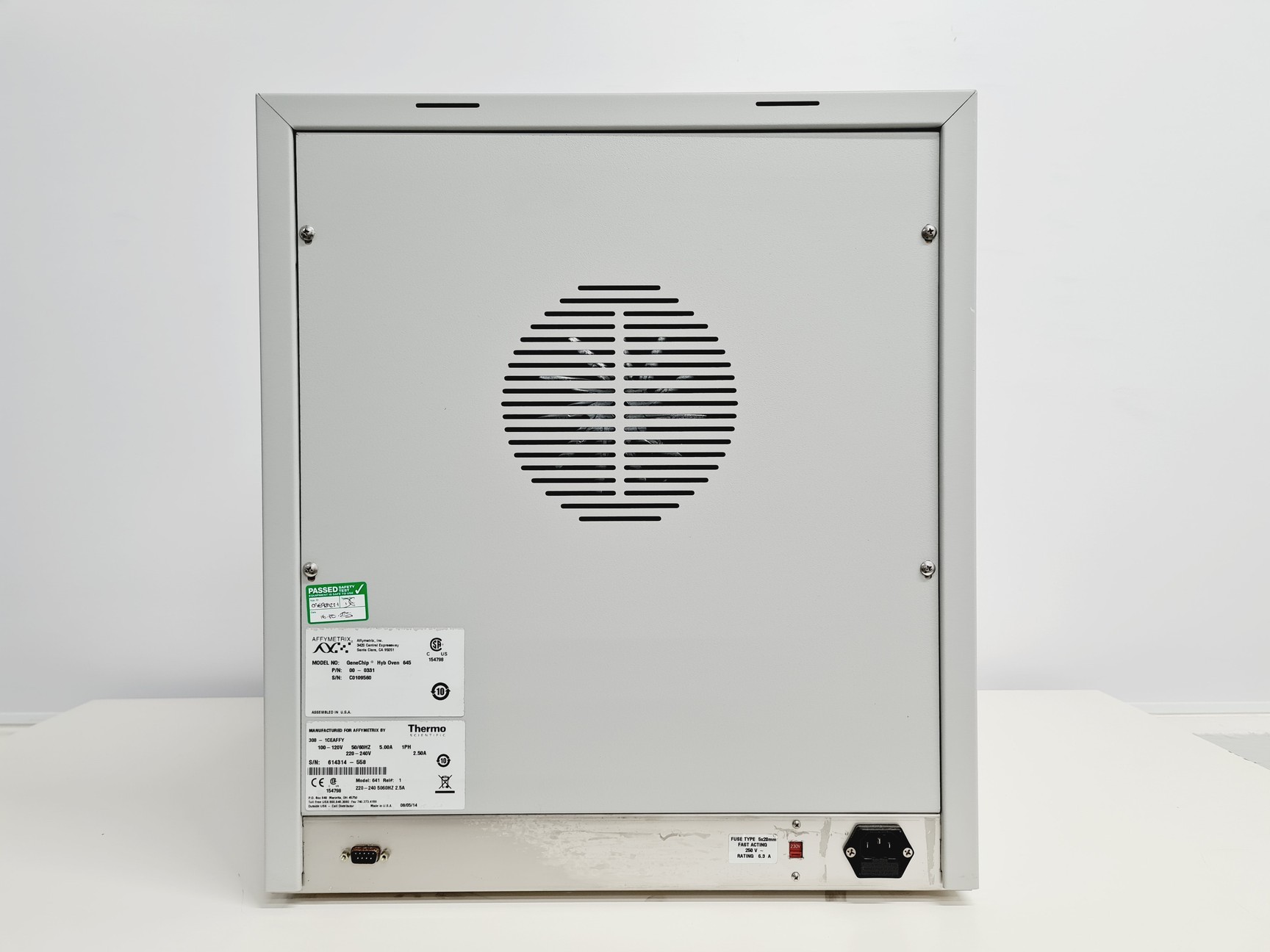 Image of Affymetrix GeneChip 645 Hybridization Oven Lab