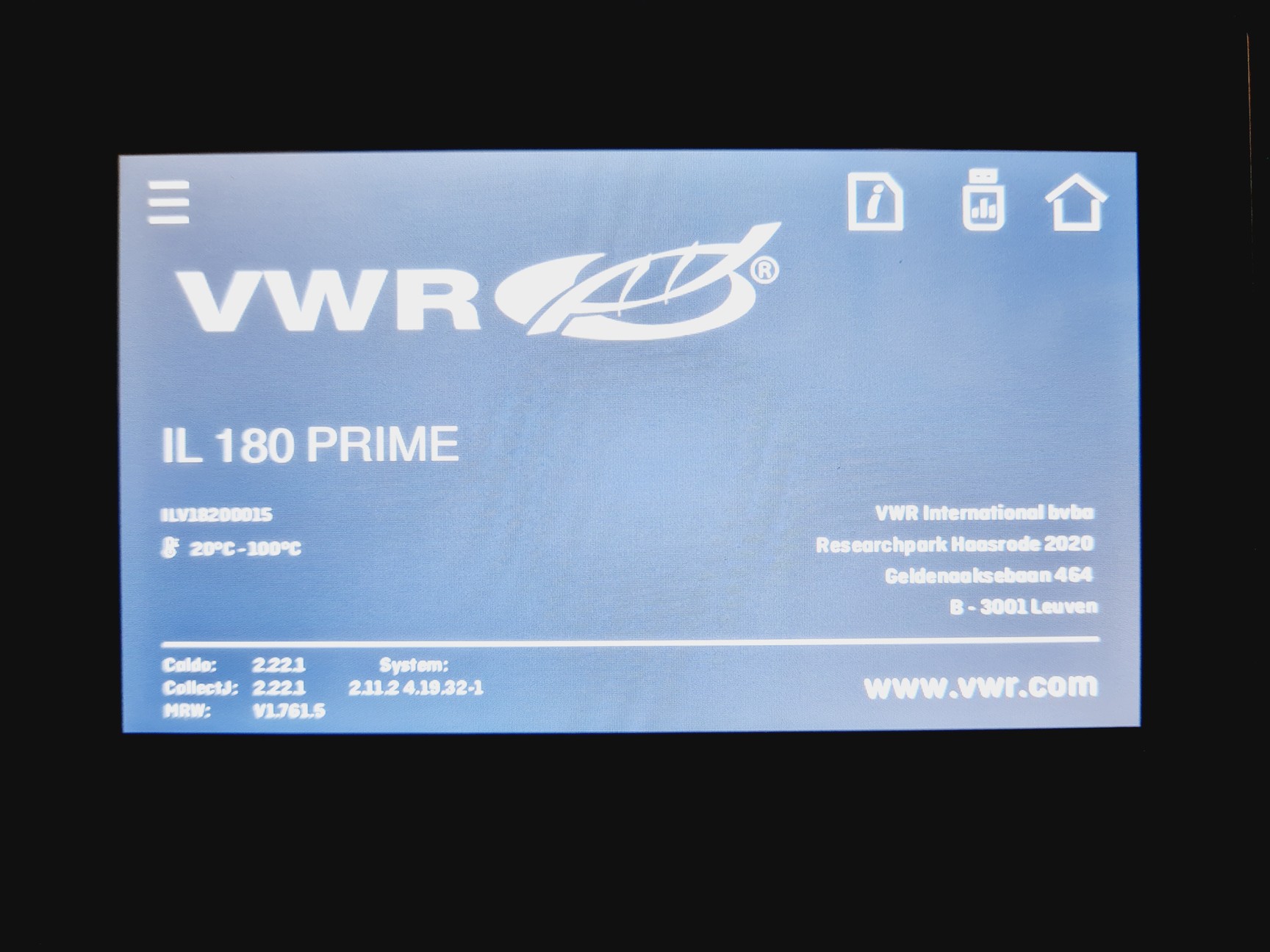 Image of VWR INCU-Line 180 Prime Lab Incubator 