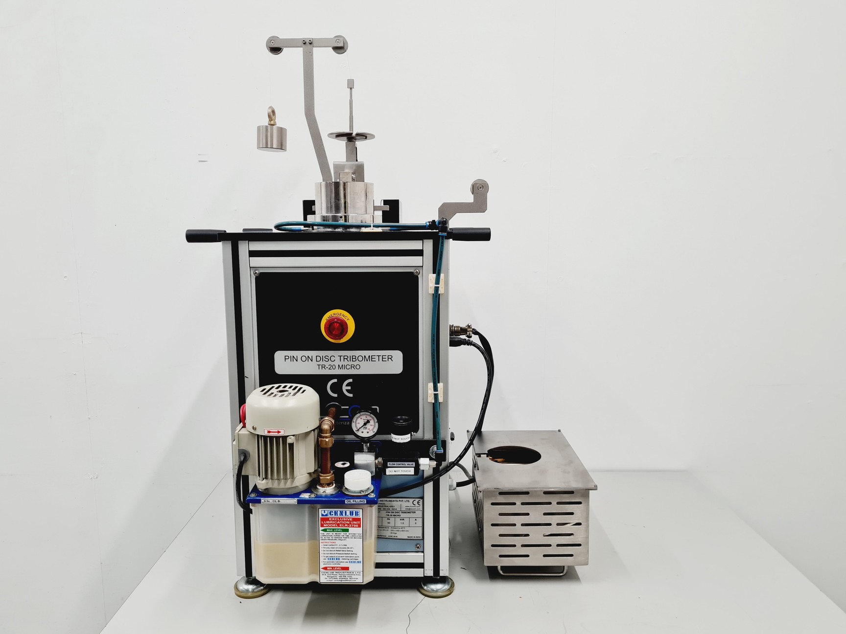 Tri Bometer Ducom Instruments Pin On Disc Tribometer TR-20 Micro Lab