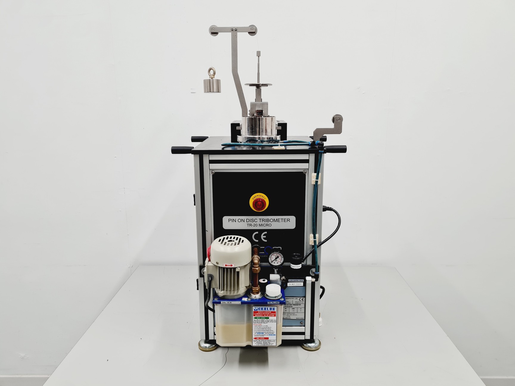 Image of Ducom Instruments Pin On Disc Tribometer TR-20 Micro Lab