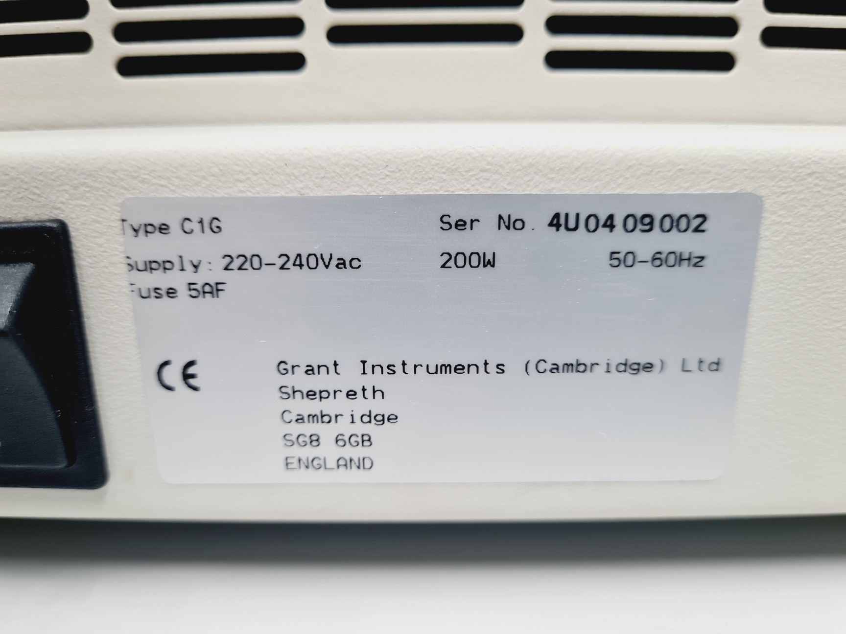 Image of Grant Instruments Model C1G Immersion Cooler Lab