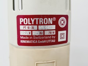 Thumbnail image of Polytron PT 10-35 Homogeniser Stirrer with Kinematica PCU 8 S 