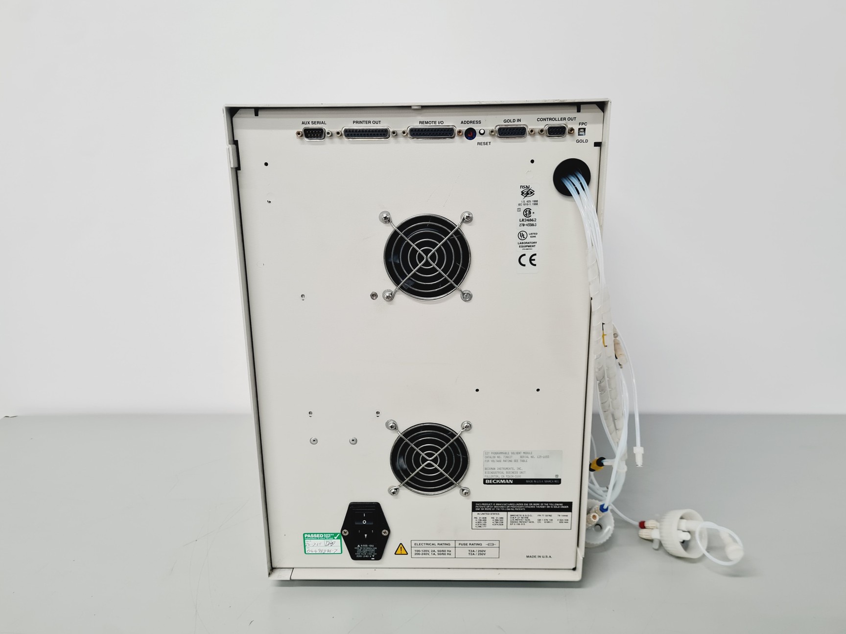 Image of Beckman Coulter System Gold 126 Solvent Module, 127 Solvent Module, 116 Detector