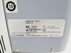Thumbnail image of Sysmex XS-1000i Automated Hematology Analyser System w/ XS-1000i Software Lab