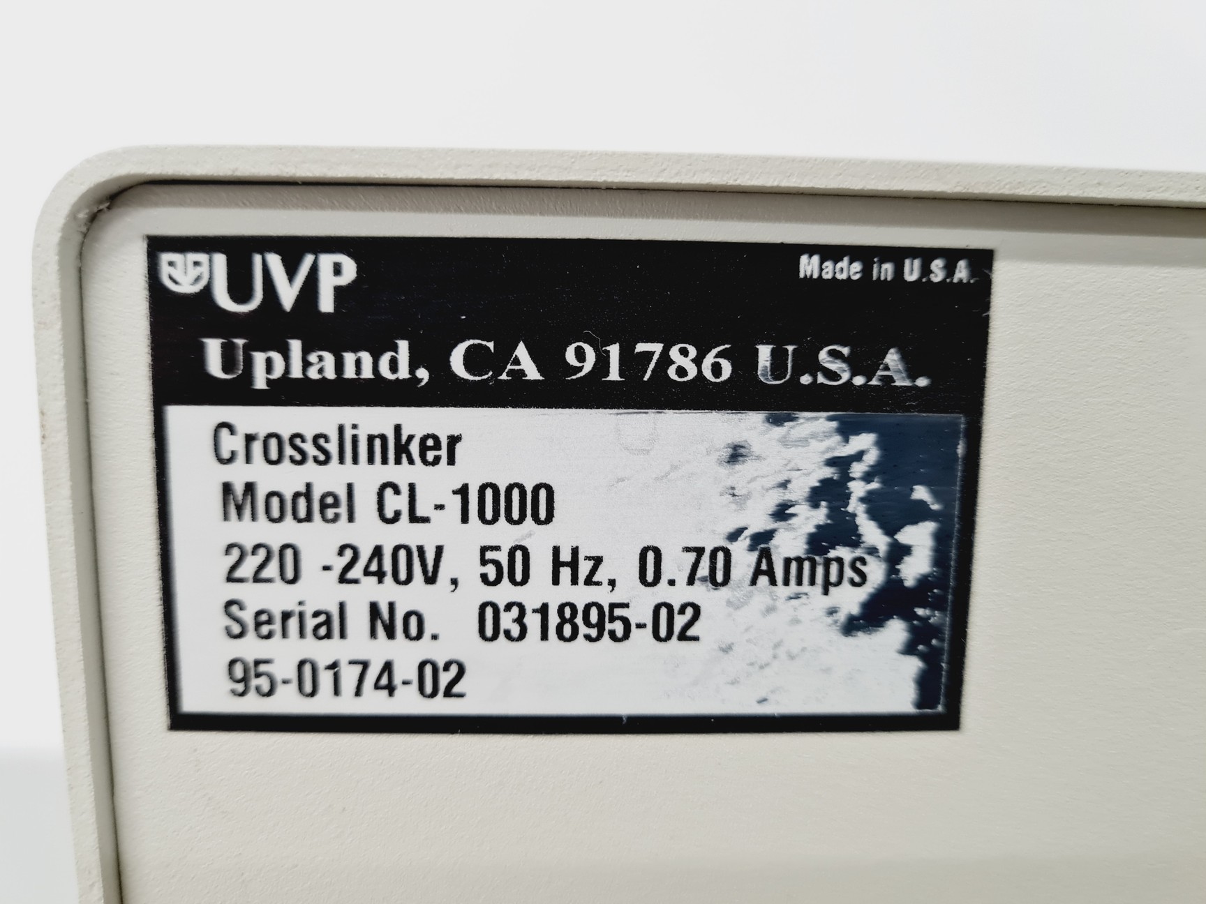 Image of UVP CL-1000 Ultraviolet Crosslinker Lab