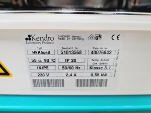 Thumbnail image of Kendro Heraeus Model HERAcell 150 CO2 Incubator Lab