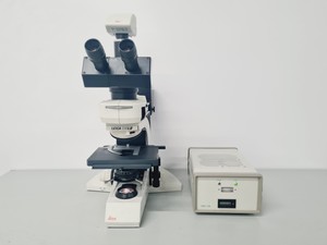 Thumbnail image of Leica DMLB Microscope w/ HBO 100 Lamp Power Supply & DFC420 C Digital Camera Lab