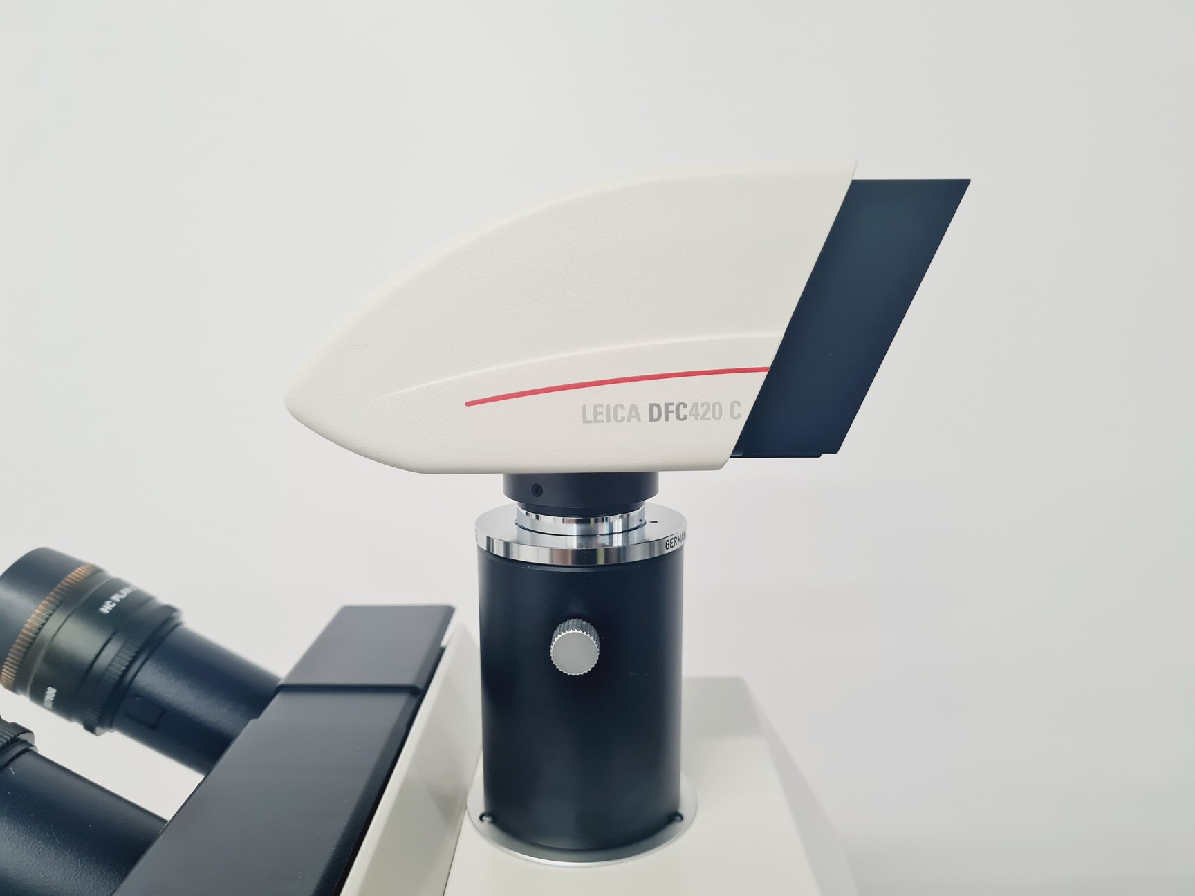 Image of Leica DMLB Microscope w/ HBO 100 Lamp Power Supply & DFC420 C Digital Camera Lab