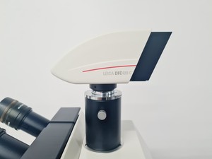 Thumbnail image of Leica DMLB Microscope w/ HBO 100 Lamp Power Supply & DFC420 C Digital Camera Lab