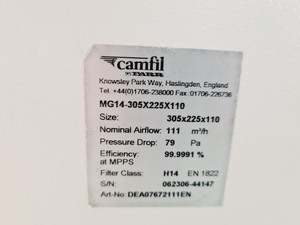 Thumbnail image of Mach-Aire ICT-120 Isolator Glove Box - Spares/Repair Lab