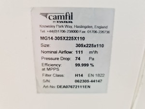 Thumbnail image of Mach-Aire ICT-120 Isolator Glove Box - Spares/Repair Lab
