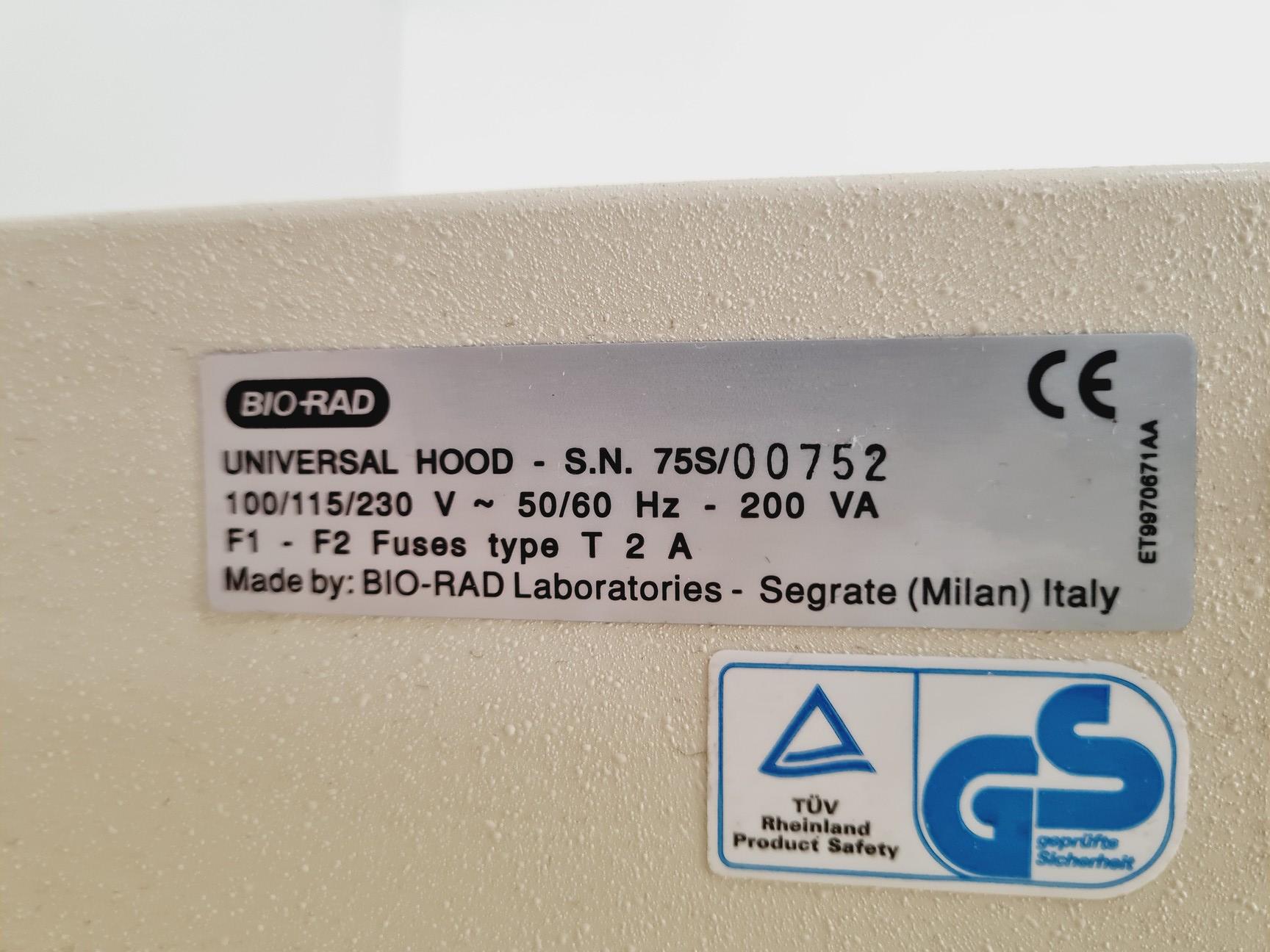 Image of Bio-Rad Universal Hood Gel Doc UV Imaging System Lab