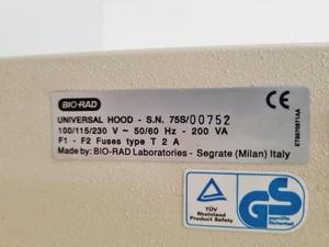 Thumbnail image of Bio-Rad Universal Hood Gel Doc UV Imaging System Lab
