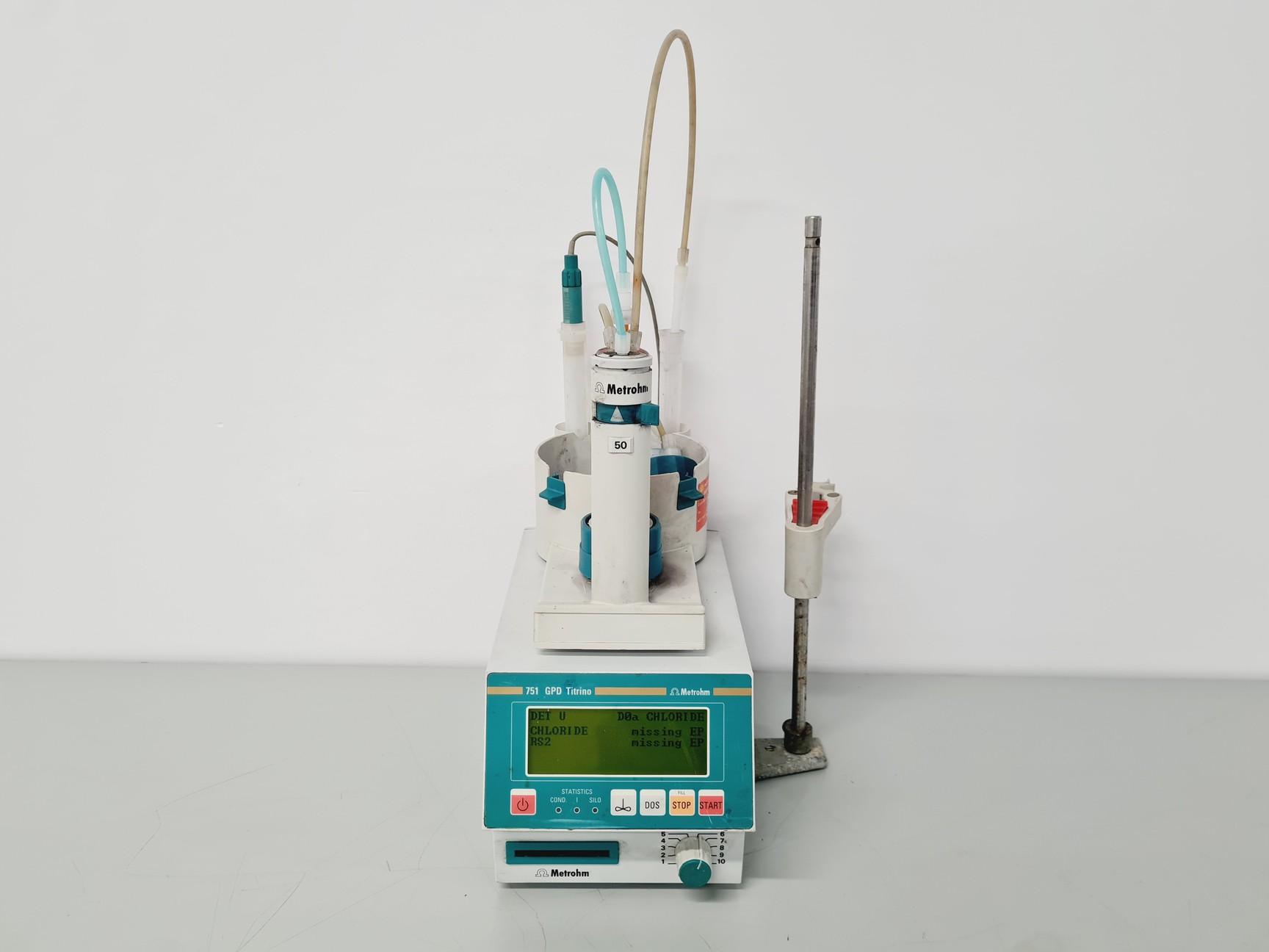 Image of Metrohm 751 GDP Titrino with 751 GDP Titrino Keyboard - Spares/Repair Lab