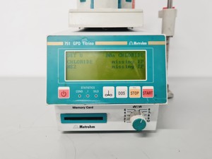 Thumbnail image of Metrohm 751 GDP Titrino with 751 GDP Titrino Keyboard - Spares/Repair Lab