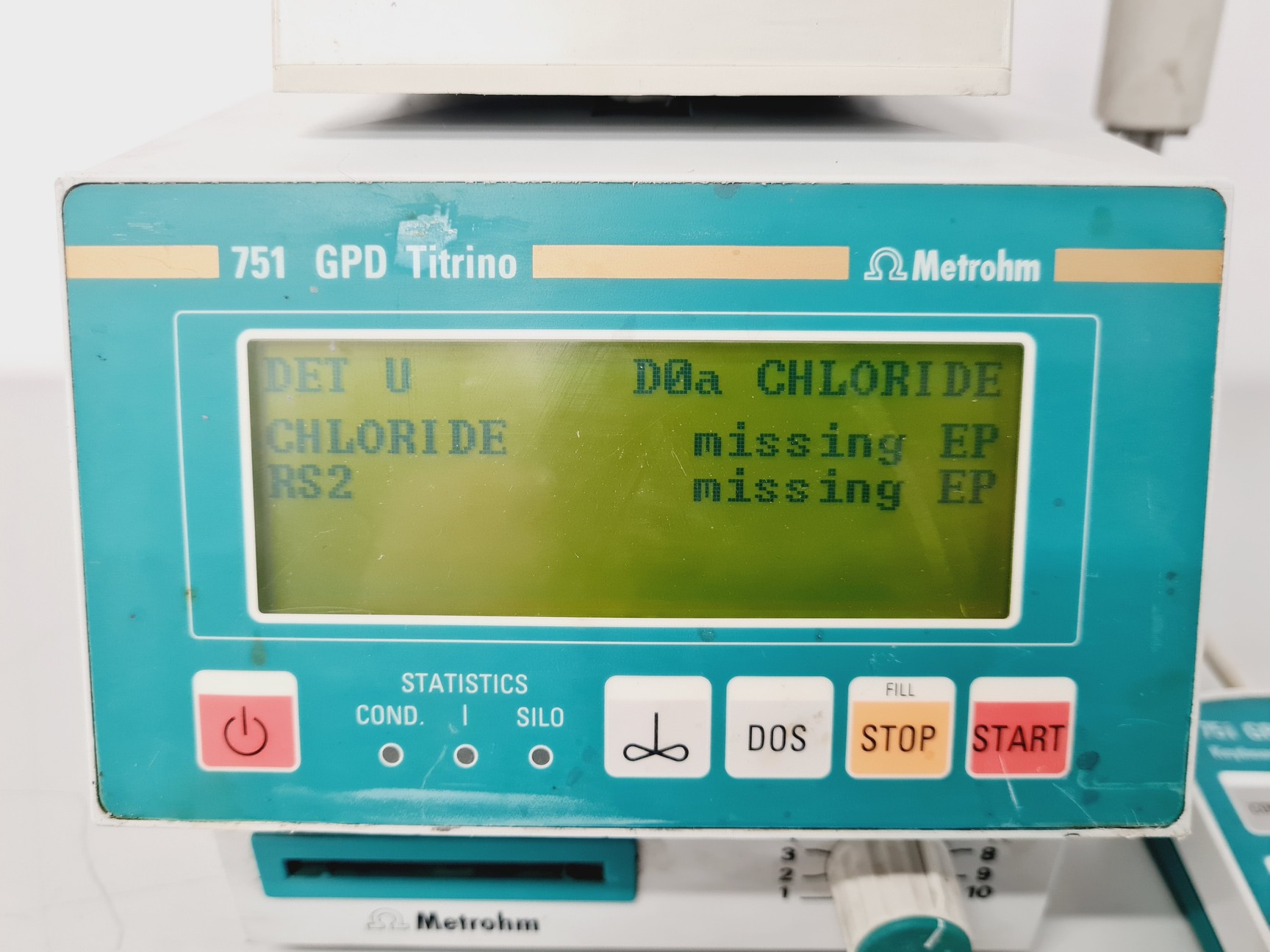 Image of Metrohm 751 GDP Titrino with 751 GDP Titrino Keyboard - Spares/Repair Lab