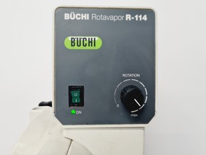Thumbnail image of Buchi Rotavapor R-114VP w/ Buchi Water Bath B-480 Spares/Repair Lab